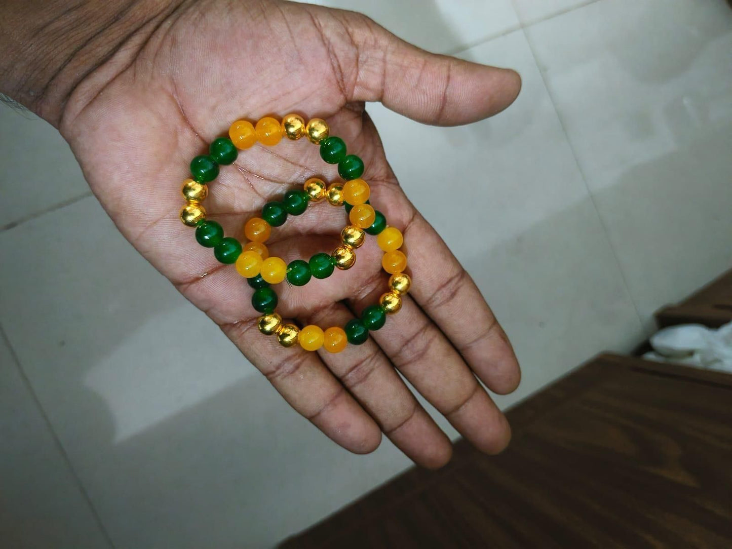 Shades of Yellow Bracelet (Pack of 2)