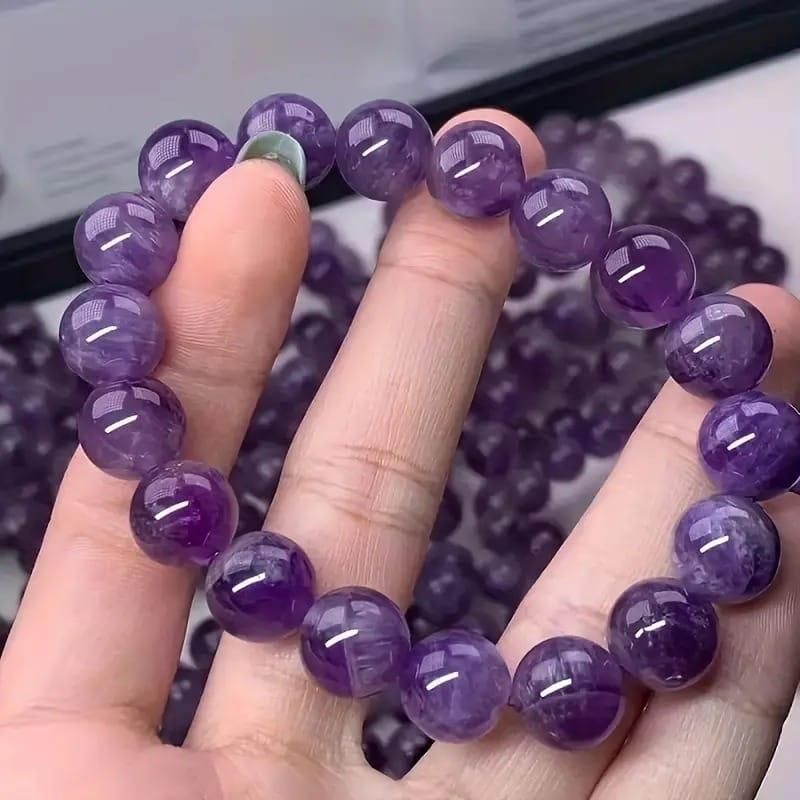 Natural Purple Crystal  Bracelet (Pack of 2)