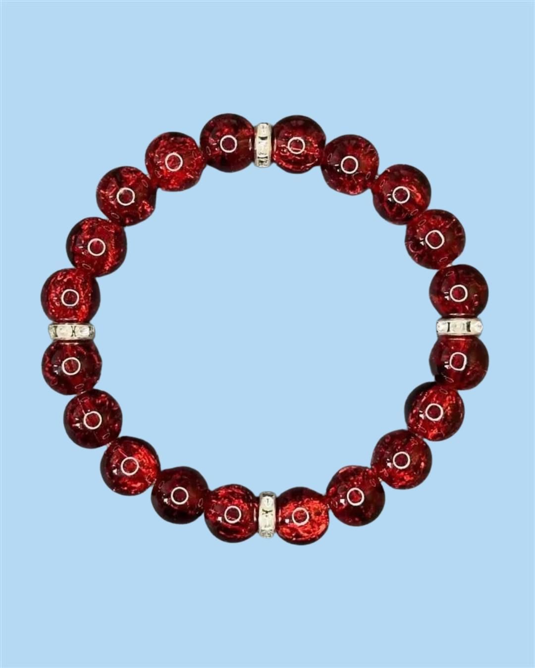 Red Jasper Stretch Bracelet