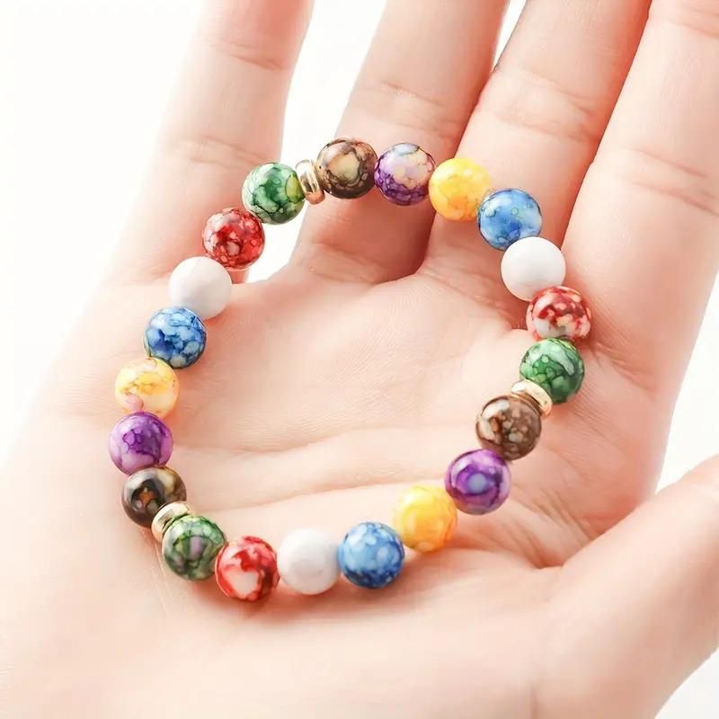 7 Glass Bracelet (Pack Of 2)