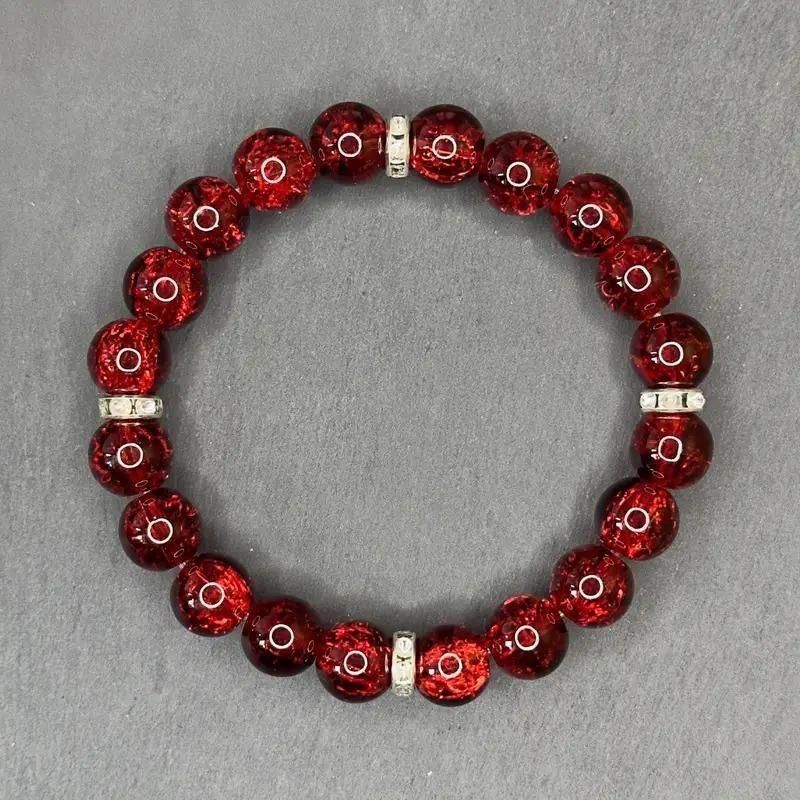 Red Jasper Stretch Bracelet