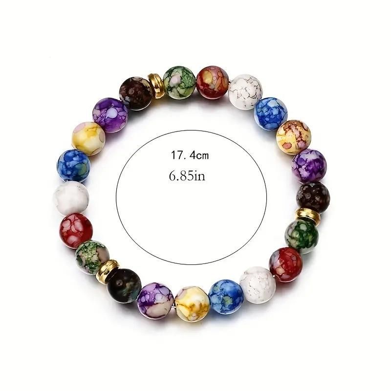 7 Glass Bracelet (Pack Of 2)