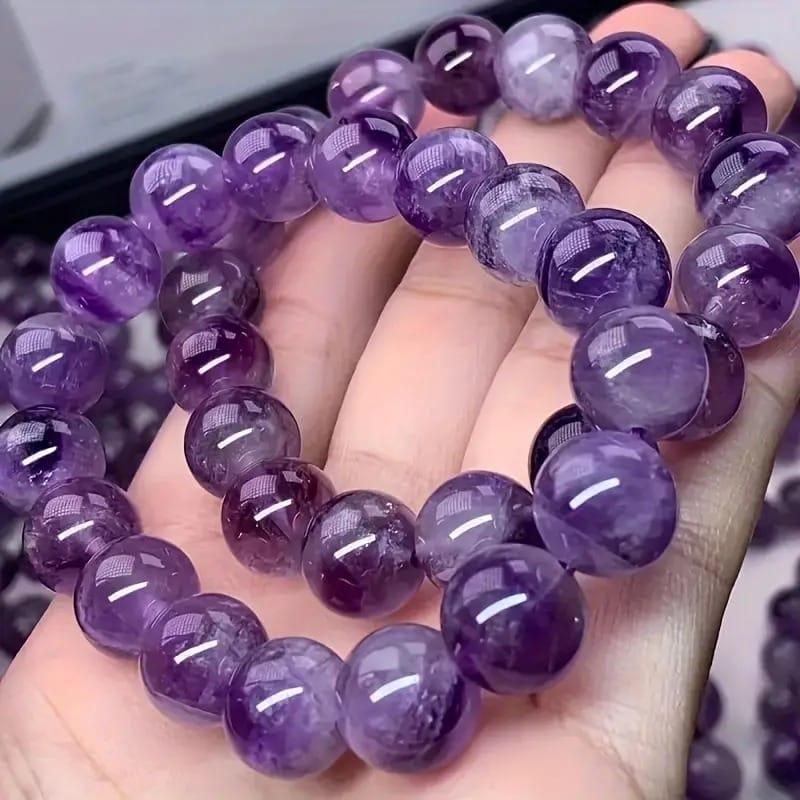 Natural Purple Crystal  Bracelet (Pack of 2)