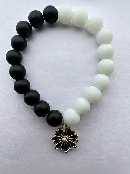 Black and White Bracelet