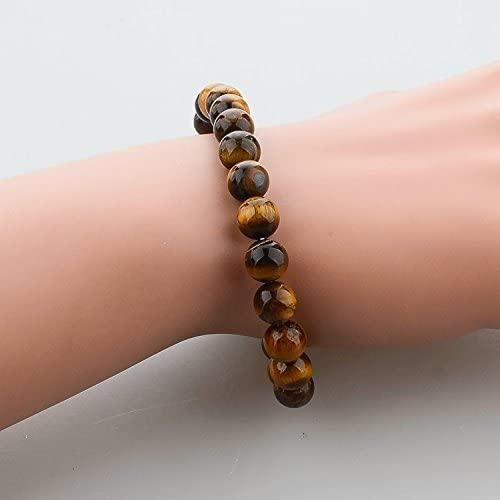 Tiger Eye Yellow Crystal Bracelet